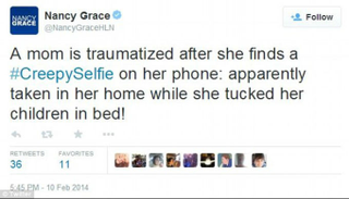 Illustration for article titled Nancy Grace Sued by Man Falsely Accused of Being 'Selfie Stalker'
